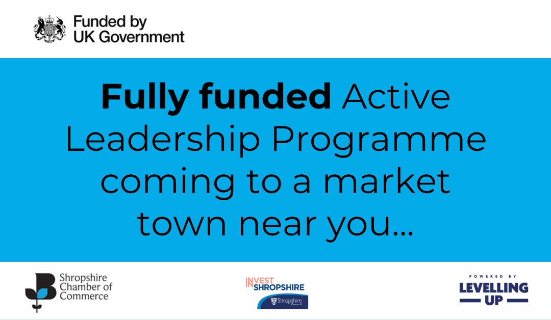 Our first managers have kicked off our fully funded Active Leadership Programme. Tthe next programme is filling up so register your places ASAP.
Call Amanda Gosling on 07866599913 to register interest
#UKSPF #Shropshire #InvestinShropshire #LevellingUp #FundedbyUKGovernment