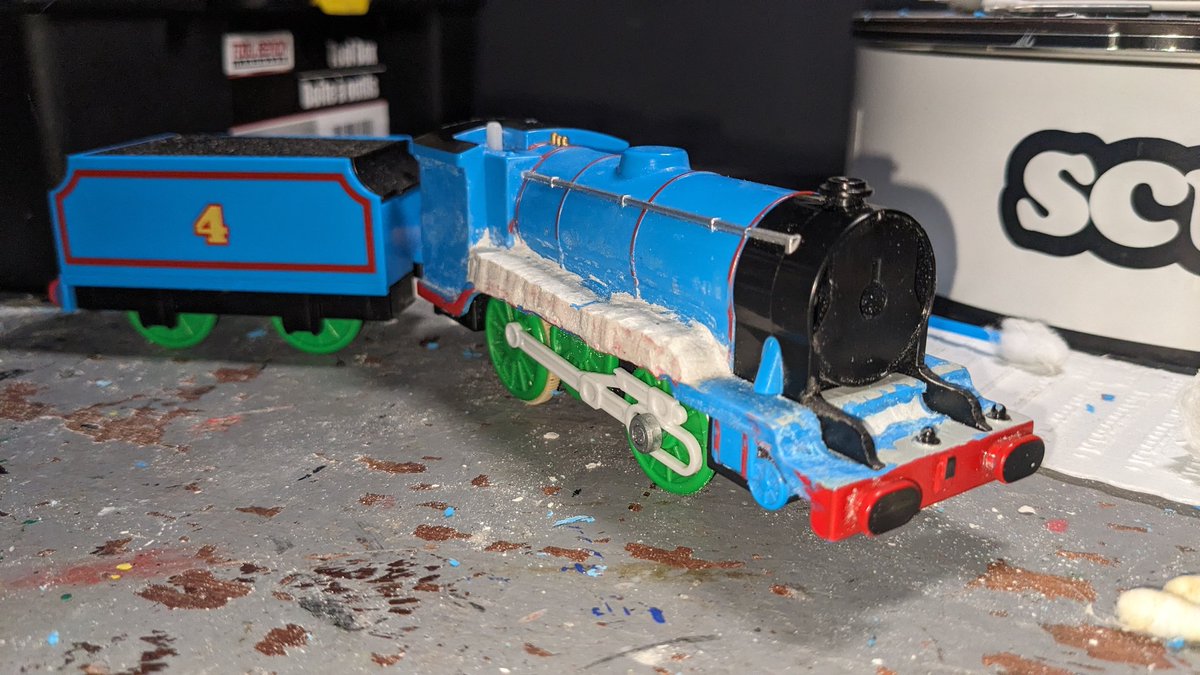 TB90ProdNew's tweet photo. A Plarail custom that I was working on recently.
#thomas #thomasandfriends #plarail
#プラレー #プラレール #プラレールトーマス #tomy #tomythomas #plarailthomasandfriends #plarailthomascustom #plarailthomascustoms https://t.co/5JBPr4vhrE