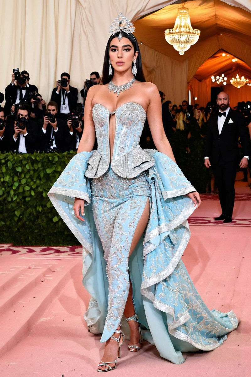 ImanShekhansari's tweet photo. Dua Lipa to Unleash a Symphony of Style at #MetGala2024
🎶 Pop sensation @dualipa is poised to harmonize music and fashion at #MetGala2024, debuting a look that will resonate with boldness and innovation.
#DuaLipaStyle #FashionRhythm #MetGalaHarmony
Prepare to be captivated by this electrifying fusion of music and fashion!