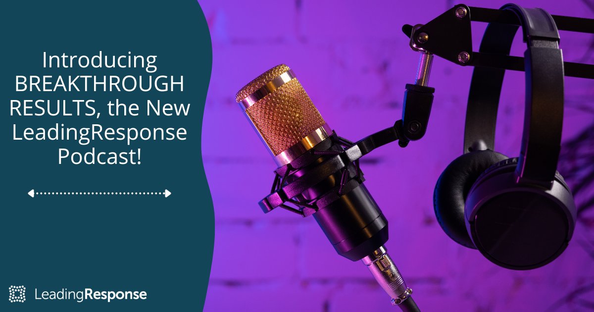 LeadingResponse's tweet photo. 🎙️ HUGE NEWS!

Are you a business professional looking to achieve breakthrough results in your business? If so, you need to listen to #BreakthroughResults, a new #Podcast from #LeadingResponse that will help you take your business to the next level. https://t.co/EBGNTEtBzt https://t.co/dKMMtTK3OM