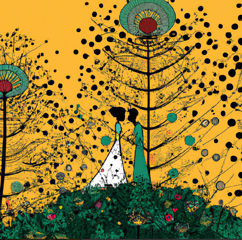 Check out my auction item listing on OpenSea! When Adam met Eve in the Garden of Eden opensea.io/assets/ethereu… via <a href="/opensea/">OpenSea</a> #NFTart #NFTcollectors