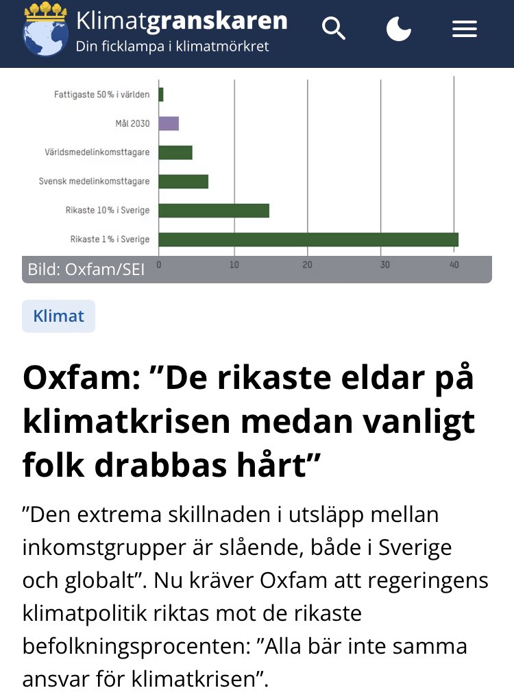 Ny Oxfamrapport: Privatflyget ökar kraftigt i Sverige. Vissa verkar inte påverkas av lågkonjunkturen.