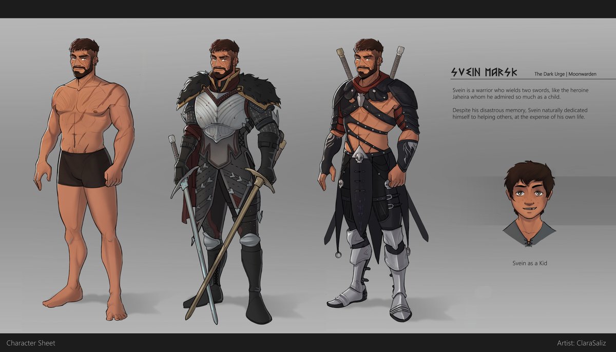 Svein Character Sheet for @bloodbhaal