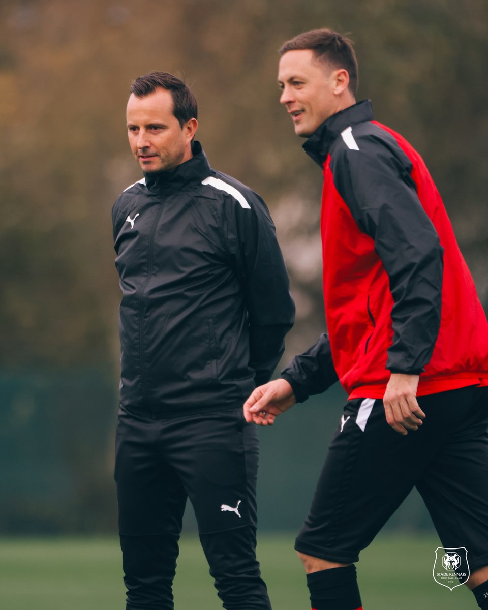 Première séance orchestrée par Julien Stéphan. 👊

#ToutDonner