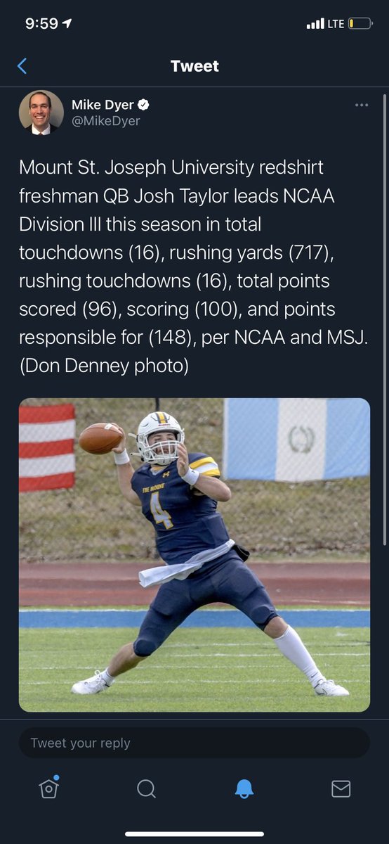 joshtaylor193's tweet photo. My first season at @MSJ_FB vs, my last. It’s been one heck of a ride and I couldn’t be more grateful for @CalebCorrill and the other Offensive Coaches for my growth over the years! Can’t wait to see what’s next! @d3football @DraftDiamonds @MikeDyer @NFL @XFL2023 @USFL https://t.co/BBtl5Aazo6