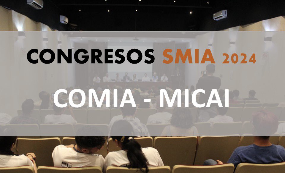 CONVOCATORIA ABIERTA para la sede del 16o COMIA 2024 y la 23 edición del MICAI 2024 🙂

Convocatoria COMIA: smia.mx/comia/2023/Lla…

Convocatoria MICAI: micai.org/2023/CFV-MICAI…

Recepción de propuestas:

COMIA: 15 de diciembre de 2023
MICAI: 15 de enero de 2024

#PasaLaVoz 🗣️