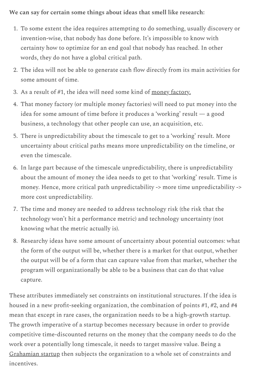 Startups are very good at many valuable things! But research is not one of those things.