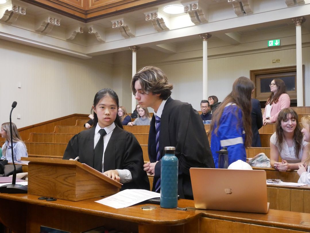 MockCourt's tweet photo. Case Closed!

The Seniors Mock Court Final was absolutely fantastic; both @DunfermlineHS and @edinburghacad really upped their game from their already impressive prior performances. We can't wait to find out the winner at next week's awards ceremony! https://t.co/D65r6J7Scc