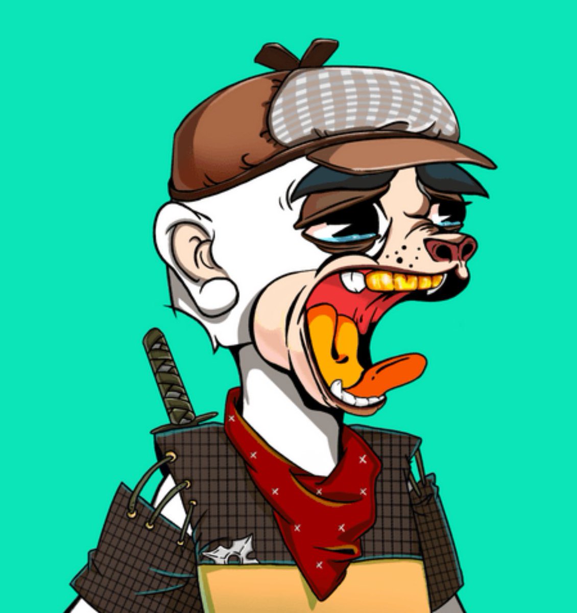 MadMeerkatNFT's tweet photo. If you’re in the space wearing a @DougieFresh1813 pfp you will be entered into the drawing with 2 chances. Just right click save and let Doug know you stole his pfp. https://t.co/MYI1pJDXoY