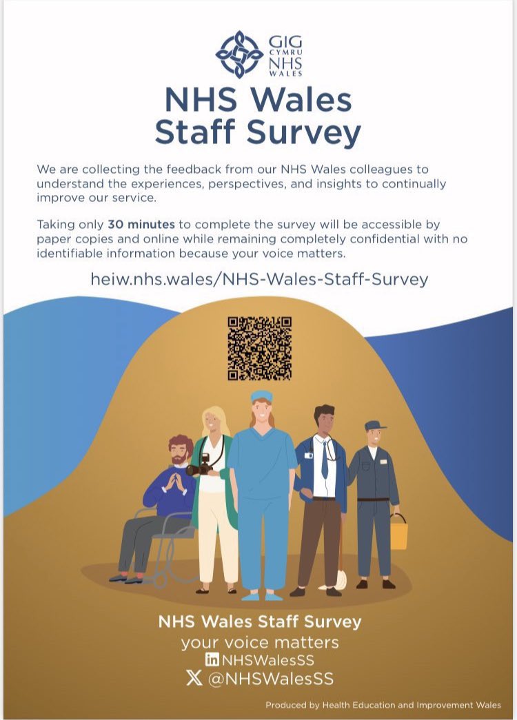 Remember to complete the NHS Staff Survey which closes in just one more week! Don't miss your opportunity to share your feedback and make a difference!