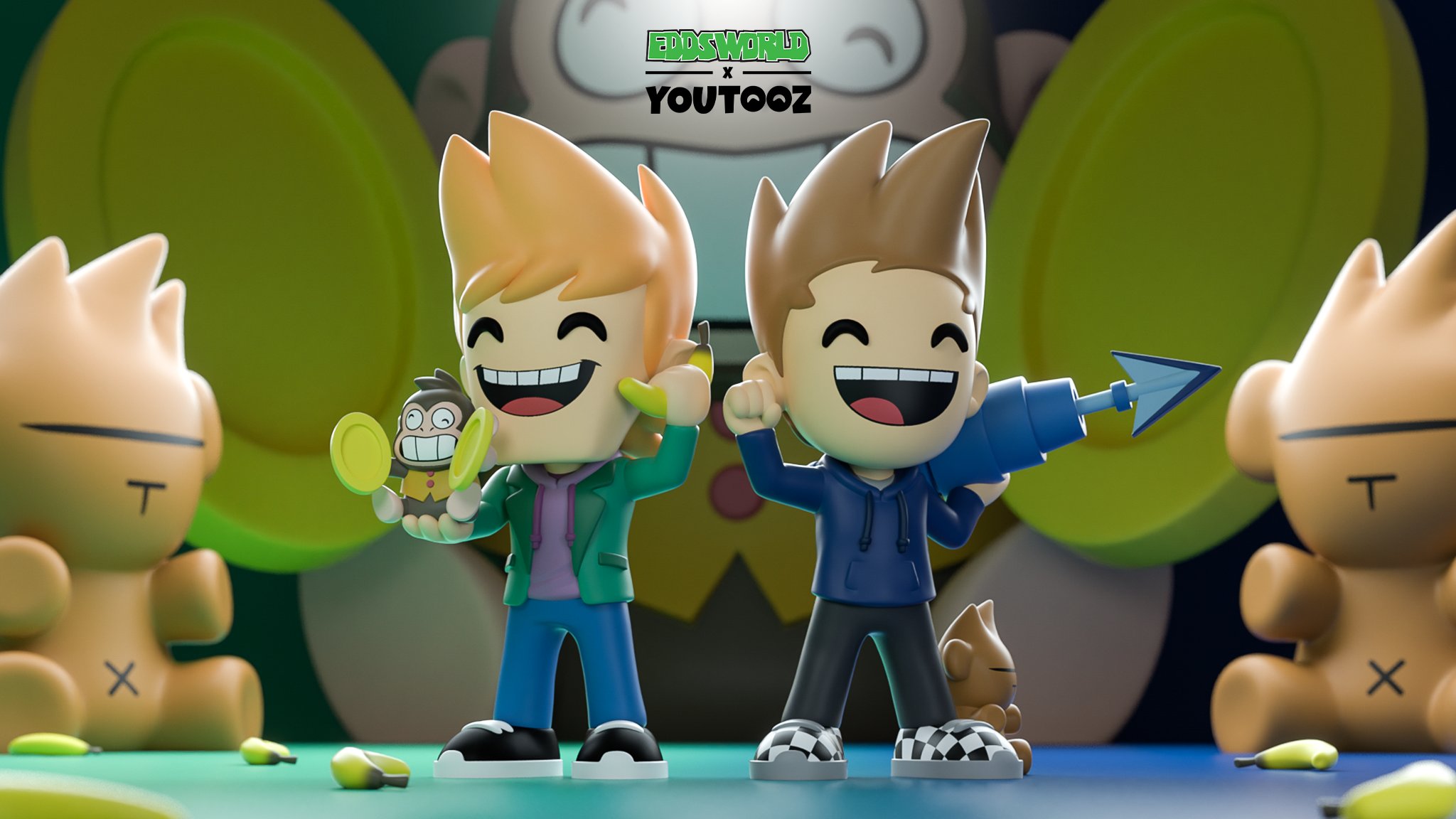 Tom Eddsworld Matt Eddsworld Edd Eddsworld White Ceramic 