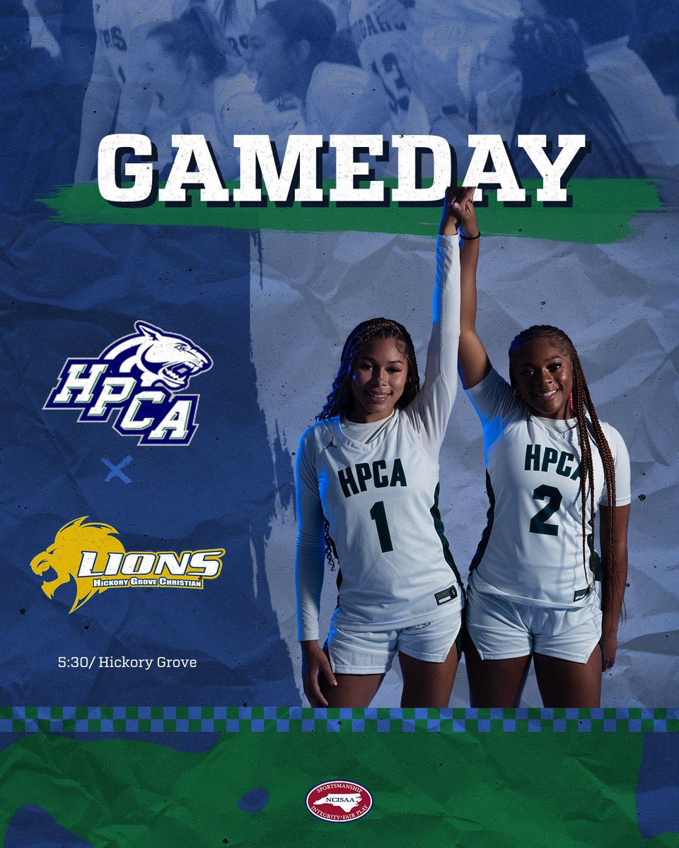 GAMEDAY! @ 5:30 <a href="/HickoryGroveWBB/">HGCS Women's Basketball</a> 
Enough said.
Back like we never left 🙃
