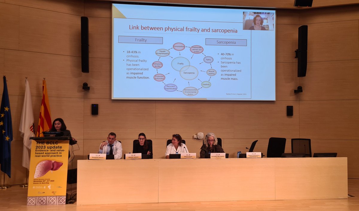 massimo iavarone (@massimoiava) on Twitter photo #Frailty evaluation is complex but deserves our attention in the management of our patients #HCC and #cirrhosis. The main role is for the nurses here <a href="/nllarch/">nllarch</a> <a href="/gemmaiserte/">gemma iserte</a> <a href="/docberza/">Annalisa Berzigotti</a> <a href="/allaire_manon/">Allaire Manon</a> <a href="/BCLC_group/">BCLC GROUP</a>
<a href="/EuropeLiver/">European Liver Patients' Association</a> <a href="/ILCAnews/">ILCA</a> <a href="/EASLedu/">EASL Education</a> #Frailty evaluation is complex but deserves our attention in the management of our patients #HCC and #cirrhosis. The main role is for the nurses here <a href="/nllarch/">nllarch</a> <a href="/gemmaiserte/">gemma iserte</a> <a href="/docberza/">Annalisa Berzigotti</a> <a href="/allaire_manon/">Allaire Manon</a> <a href="/BCLC_group/">BCLC GROUP</a>
<a href="/EuropeLiver/">European Liver Patients' Association</a> <a href="/ILCAnews/">ILCA</a> <a href="/EASLedu/">EASL Education</a>