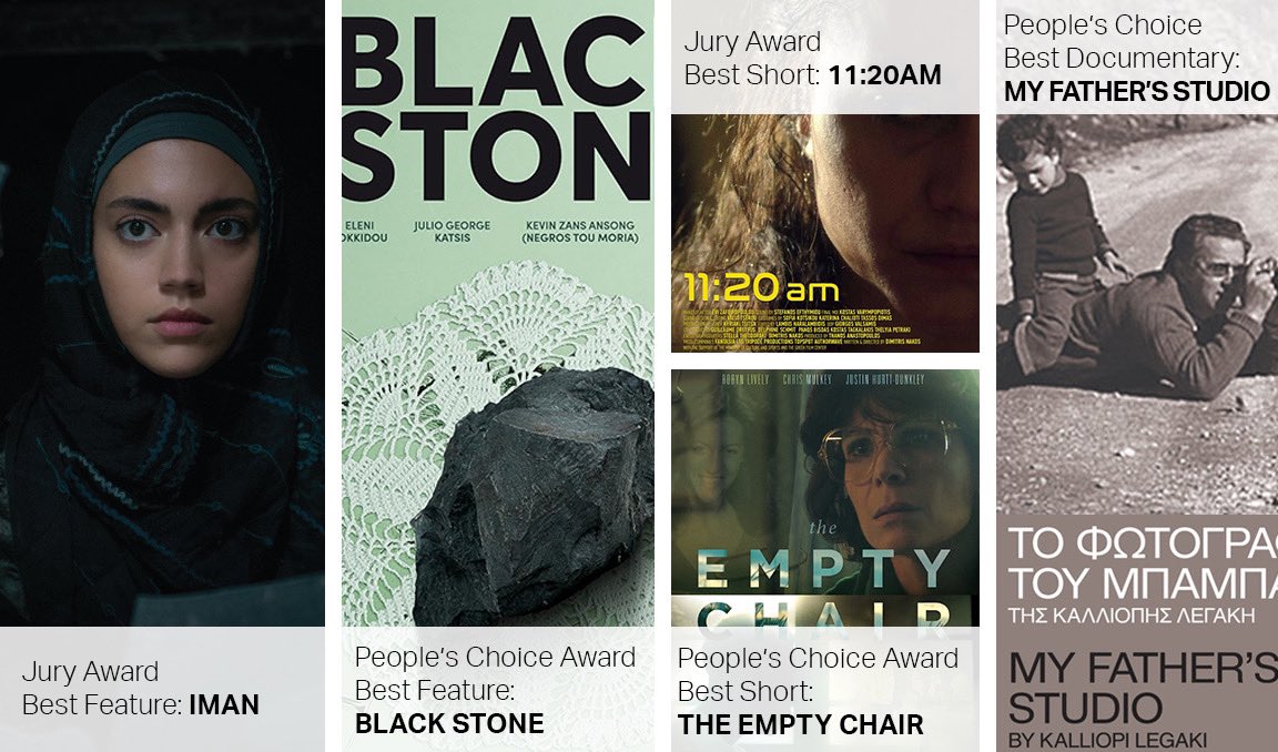 We are very happy to announce our winners for this year’s Houston Greek Film Festival! This was our most successful festival yet, and we are excited to continue growing it, and hope you all will join us for many years to come.