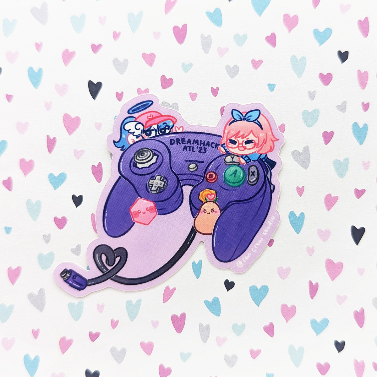 ConCrewStudio's tweet photo. Come by our @DreamHack artist alley booth on Dec 15-17th at the GWCC to get an exclusive DreamHack 2023 sticker with all of our artist mascots on it 👀💖
-
@dbl_feature dice &amp; @squibblefu potato sprout https://t.co/mDhB30AyDv