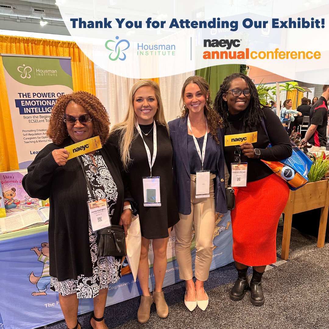 Thank you to everyone who took the time to visit our exhibit at the #NAEYC conference! 🏫🌟

If you're eager to continue exploring the world of #SEL resources and dive deeper into the possibilities it offers, we encourage you to reach out to us! 

#NAEYCAC #EarlyEdChat