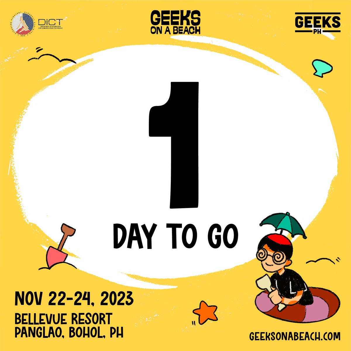 Geeks on a Beach tweet media