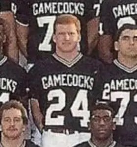 Nachos_Analysis's tweet image. University of South Carolina Alum of the Day:

Alex Murdaugh

-14 counts money laundering 
-5 counts wire fraud
-2 murders
-1 count bank fraud

#RivalryWeek