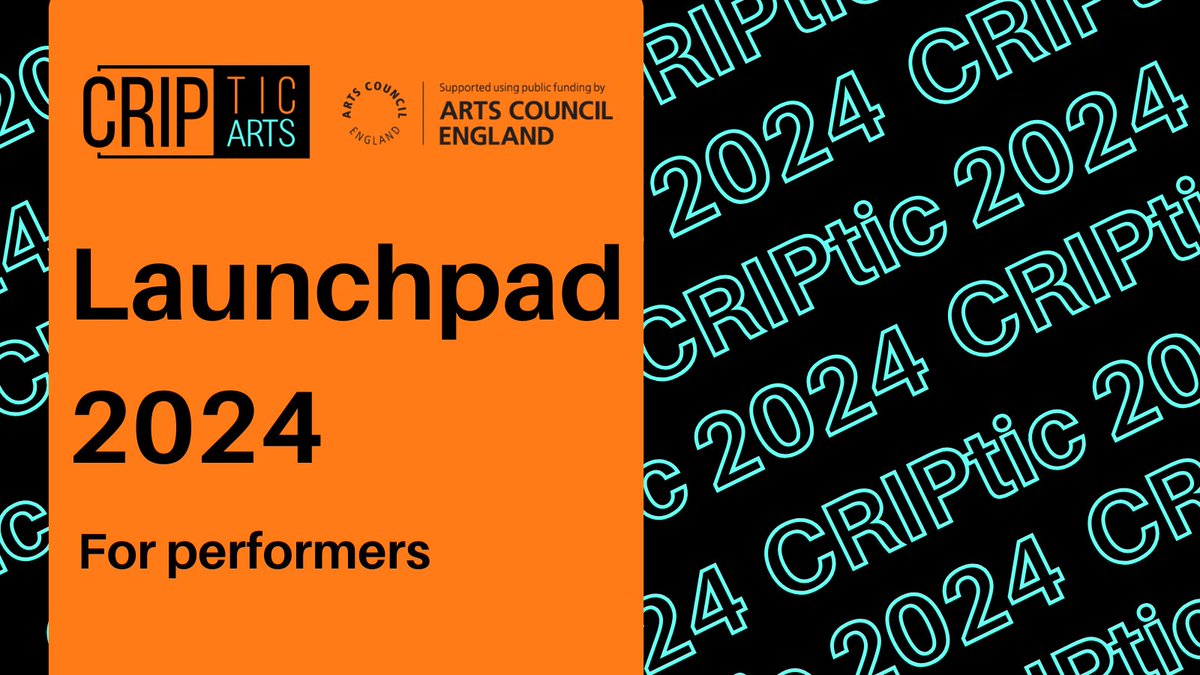 Launchpad 2024: for disabled performers ready to take the spotlight 🎆 

We're working with 4 emerging disabled performers to develop bold new work to be staged at <a href="/BarbicanCentre/">Barbican Centre</a> in Nov 2024. You'll get:

Mentoring
Workshops
Peer development
💸  £1,950

cripticarts.org/launchpad/