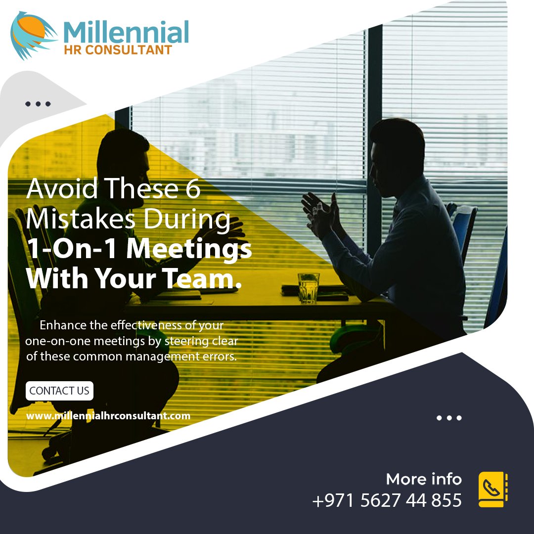 Maximize the impact of your team meetings by avoiding these top 6 common management errors. Strengthen your leadership and foster better communication.
#MillennialHRConsultant #Dubai #EffectiveTeamMeetings #LeadershipExcellence
#CommunicationMatters #ManagementSuccess