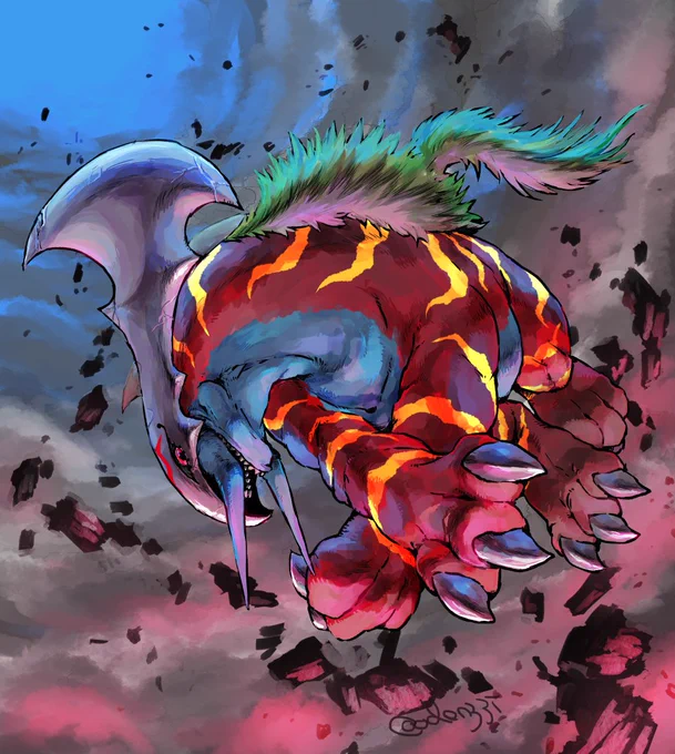 過去絵で永遠にお気に入りのセトモン絵たちです!まだまだあるよ!