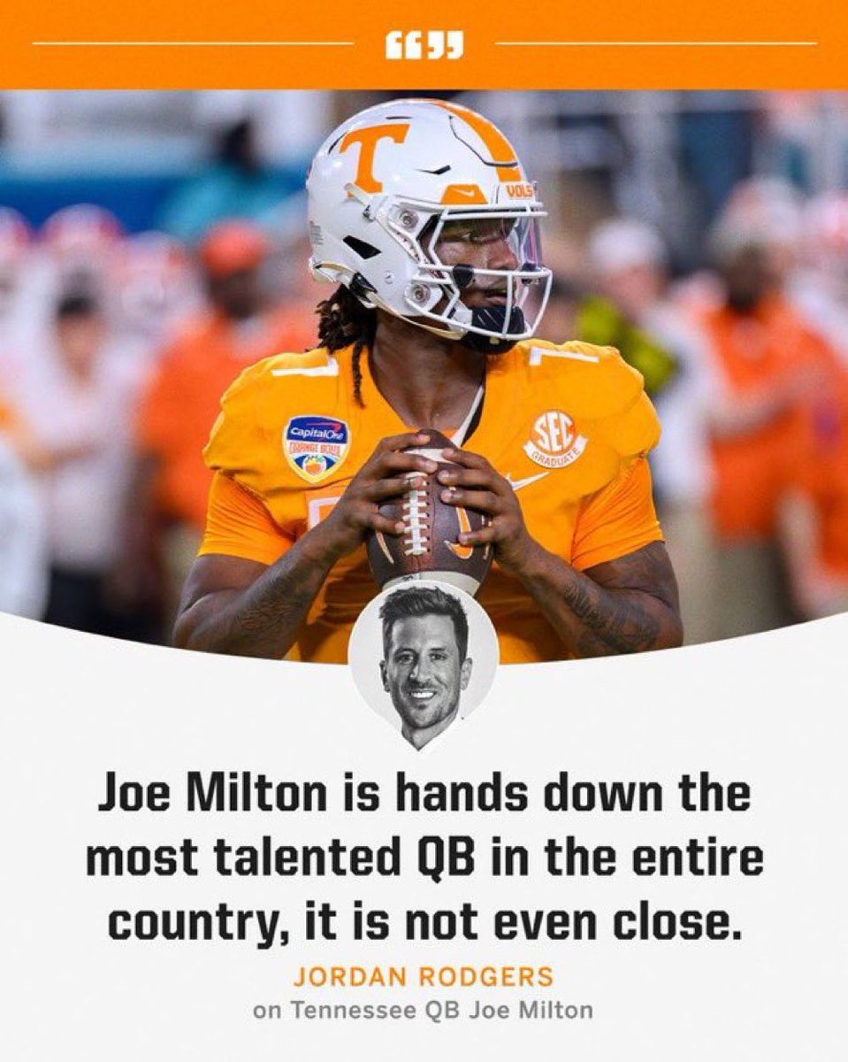 Chucktown8's tweet photo. @JRodgers11 this aged well don’t you think? https://t.co/UgE7FWEPiY