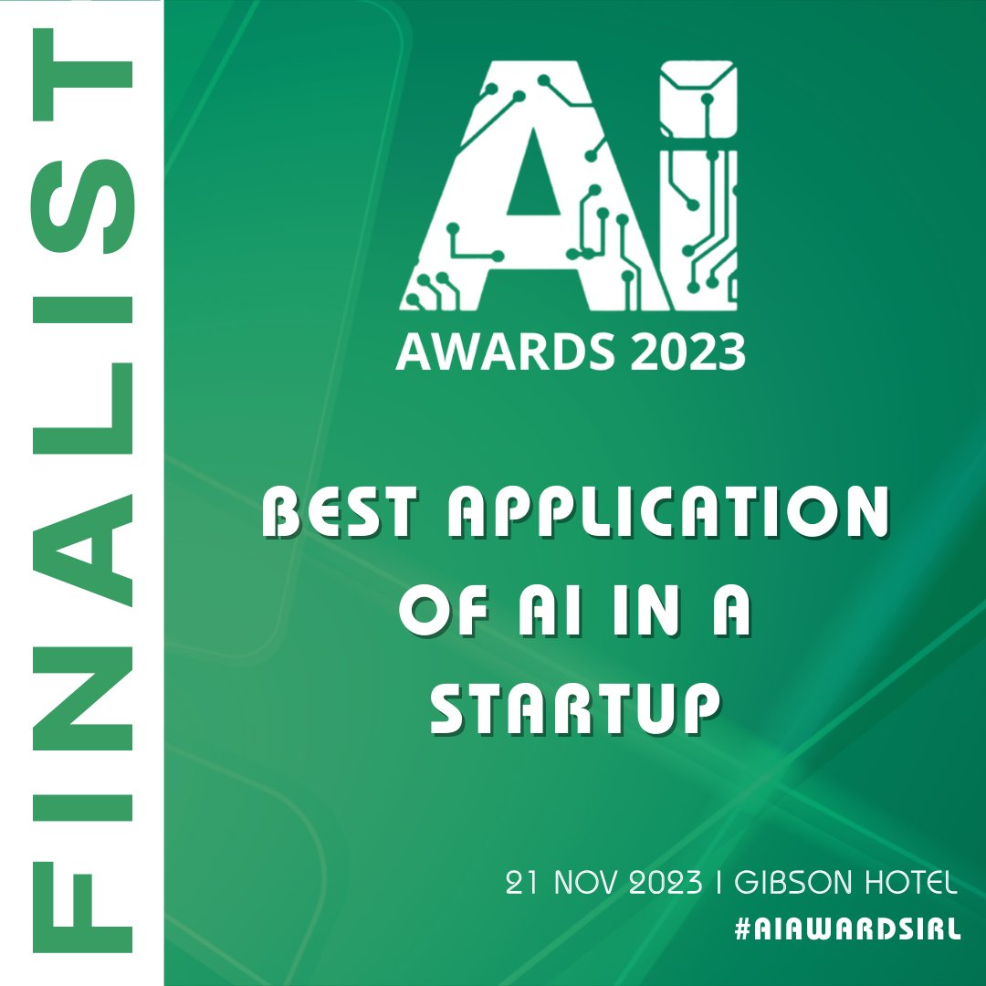 We are proud to announce that Whyze Health has been shortlisted for the “Best Application of AI in a Startup” award by @AIAwardsIrl !

#AIinHealthcare #AIawardsIreland #Startup #AIAwards #HealthcareInnovation