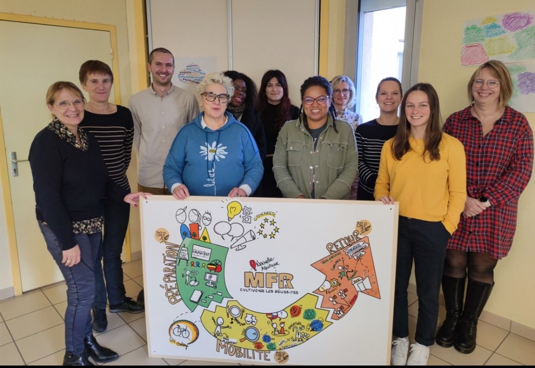 L'agence Amelis de Cenon est très heureuse d'avoir pu être invitée à un conseil de perfectionnement sur l'apprentissage à la MFR de Blaye. Un moment riche en échanges entre notre équipe et cette institution de formation.