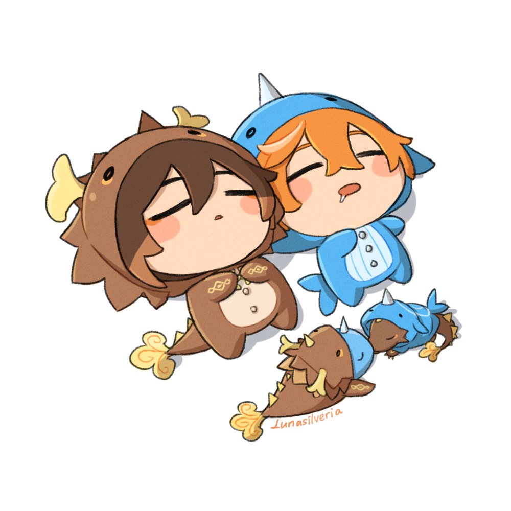 Lunasilveria29's tweet photo. They're just eepy smol creatures  

#TartaLi #tartalinuiweek2023 day 01, Narwhal and Dragon https://t.co/oxnUj5eTvW
