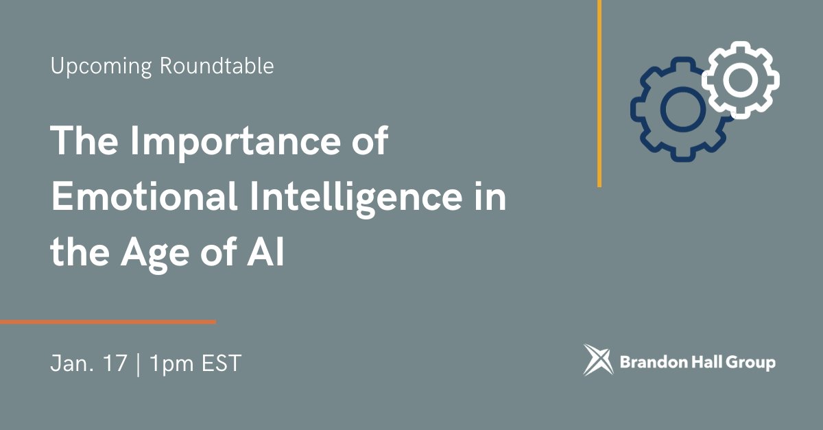 BrandonHallGrp's tweet image. How can #learningprofessionals step up to contextualize and humanize #AIgenerated #learningcontent? How will the role of learning professionals change as AI evolves? Join us with on Jan. 17 for this roundtable hubs.ly/Q029rGJz0
