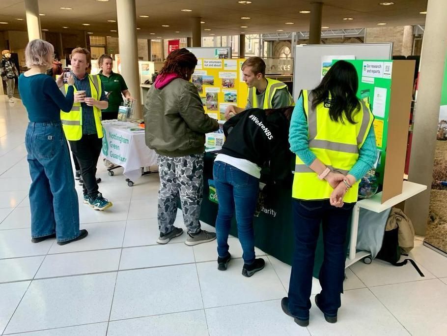 CPREDandN's tweet photo. A huge thank you to our volunteers and everyone visiting our stool at @NTUSustTeam's Green Week fair last week! It was great to engage with passionate students keen to find out more and how they can make a difference.

Check us out at: https://t.co/G53fn0L4xl https://t.co/BiTTVdXxsp