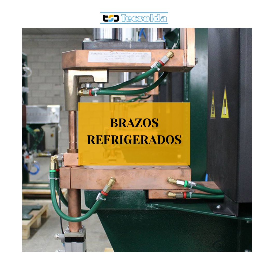 📸 Brazos especiales planos de sección rectangular refrigerados, montado en puntatriz de descenso rectilíneo.
 
💻tecsolda.com