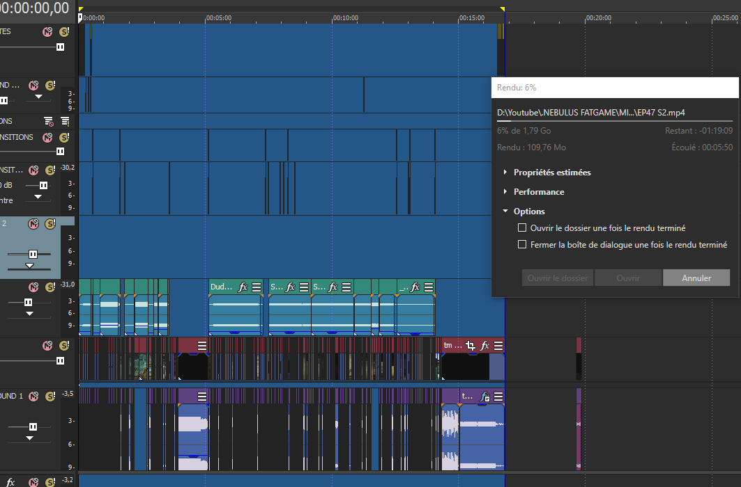 Encodage lancé! C'est bon çaaa !! 
RDV ce soir à 20H00 sur youtube.com/c/NebulusFatGa… pour la vidéo !😏
#Youtube #Minecraft #MontageVidéo #BeastCraft