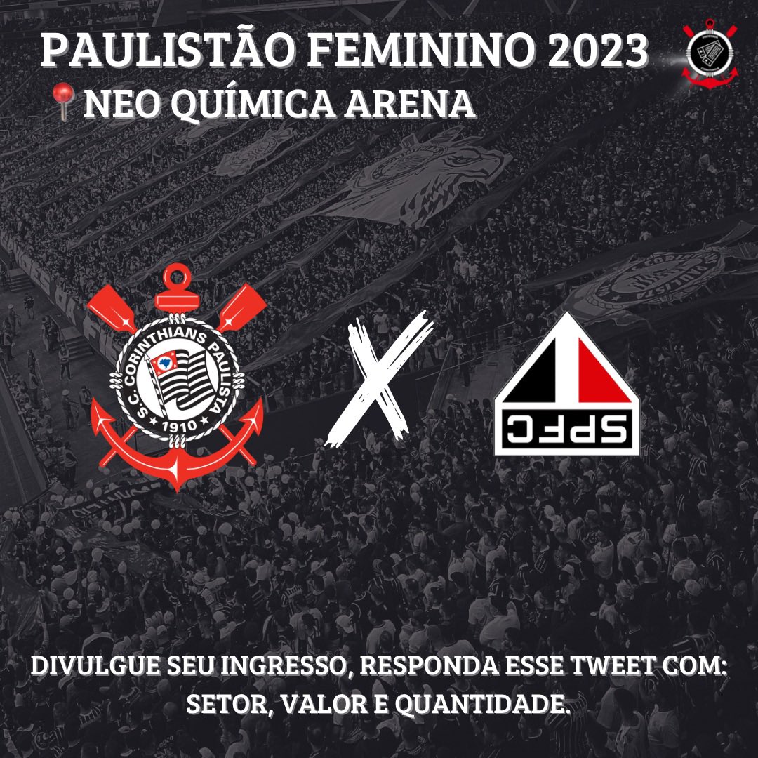 Ingressos Corinthians (@ingressos_sccp) / X