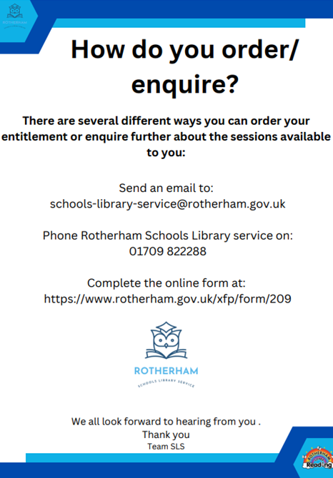 Rotherham Schools Library Service tweet media