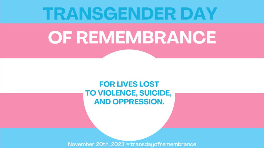 qinterviews's tweet photo. #TransDayOfRemembrance 💙💖 https://t.co/C5R9CJztY9