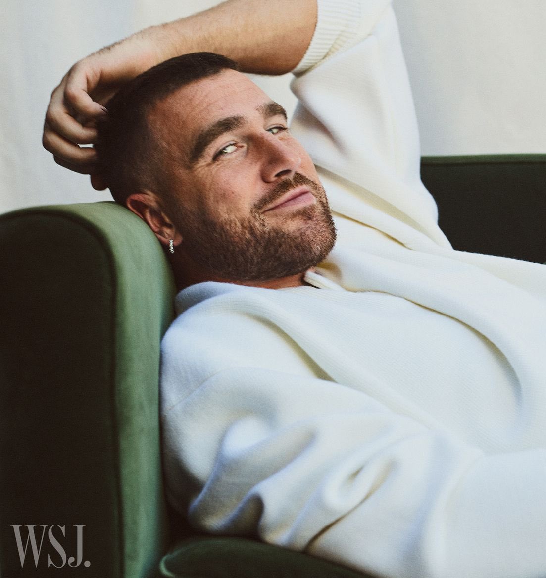 PopBase's tweet photo. Travis Kelce graces the cover of WSJ Magazine. https://t.co/vo90mUJmcv