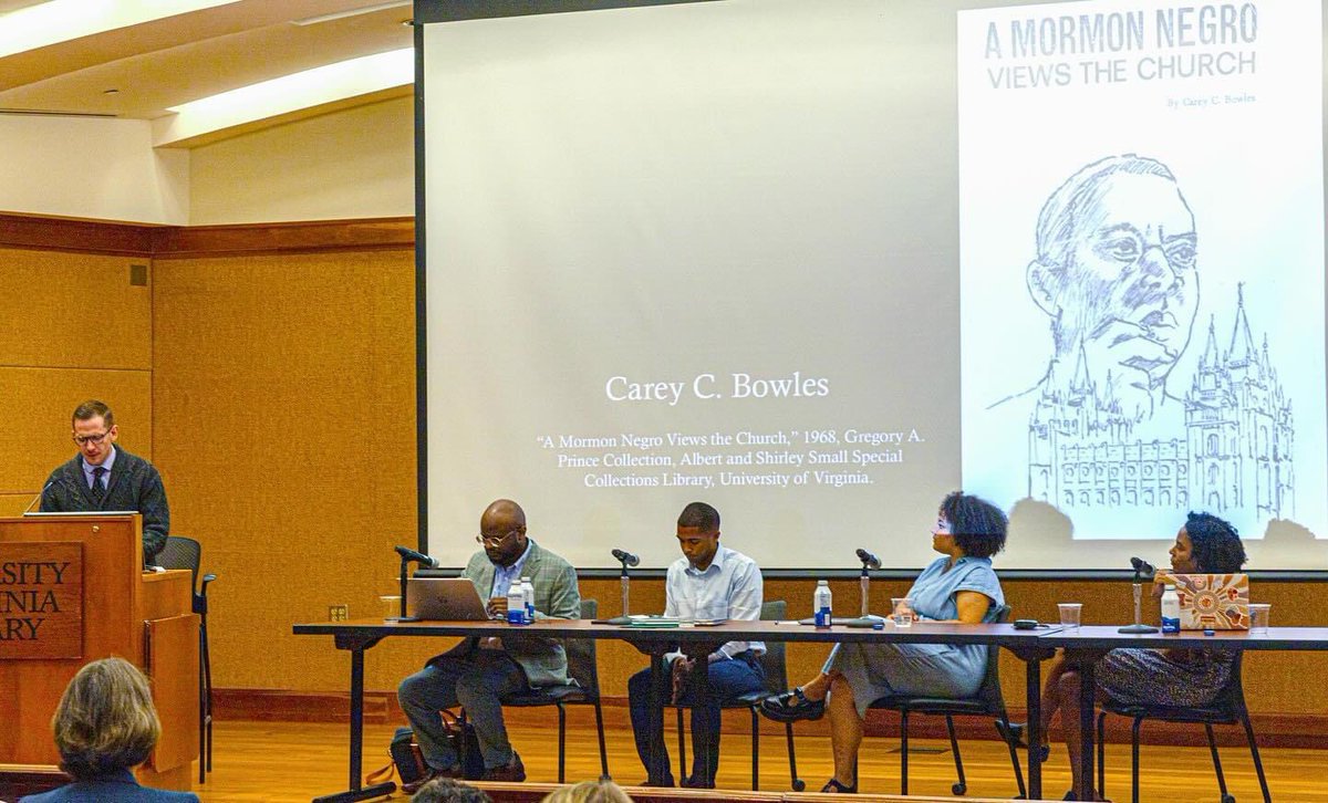 Late post! So thankful for this past October. I participated in a UVA Mormon Studies conference alongside several awesome scholars doing work on Mormonism and race! My students also made my day by sending me birthday wishes and having me wear this for lecture. And wear it I did😂
