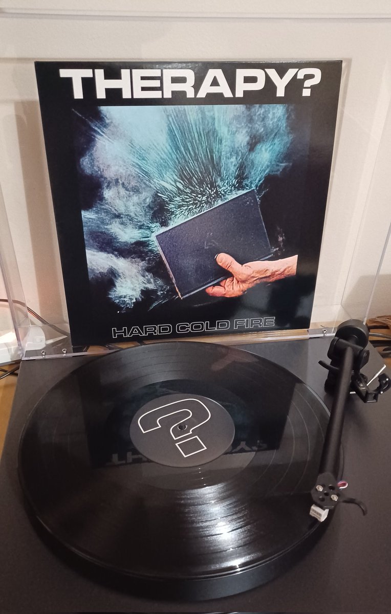 Basil_73's tweet photo. #NowPlaying #nowspinning #vinylcollection #vinylrecords @therapyofficial #HardColdFire @MarshallRecs https://t.co/wAU39MVcsO