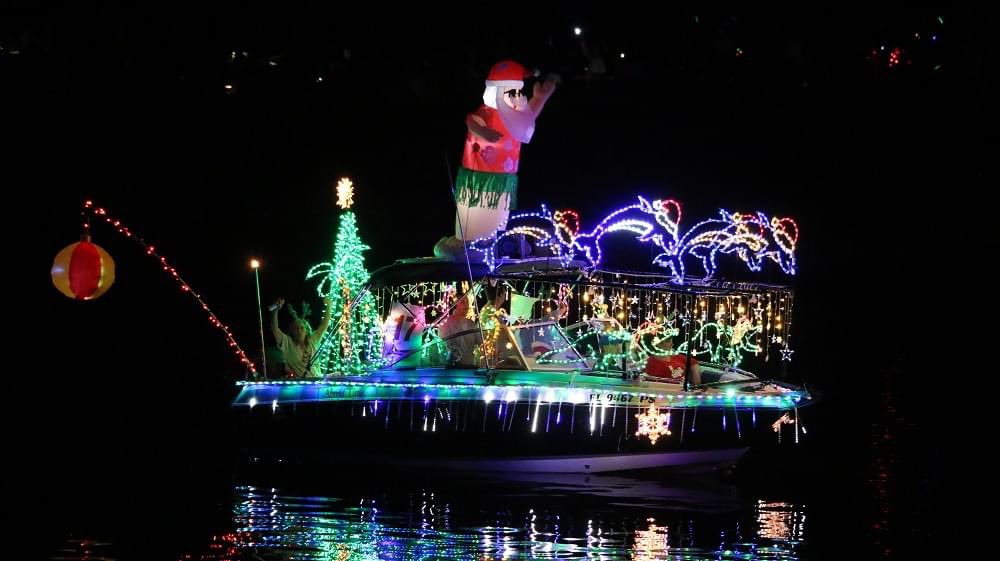 CityofVeniceFL's tweet photo. The annual Venice Christmas Boat Parade sets sail in the Intracoastal Waterway on the first Saturday in December!🚤✨⛵️✨🛥✨Starting signal is 6 p.m. Dec. 2. Get more info, including a parade route map, here: https://t.co/7GqY7tiU8m https://t.co/8jMjjSjzrg