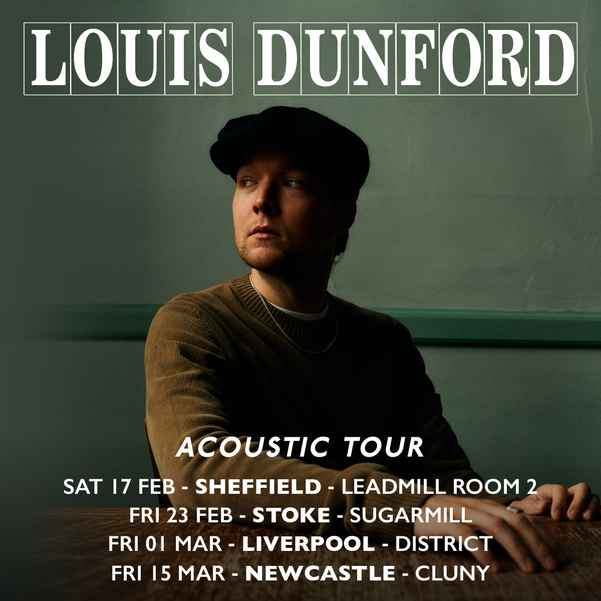 Tickets on sale NOW! Louis Dunford is a story teller, with stories that need to be told. Coming to The Sugarmill ~ Friday 23rd February 2024! Tickets available: thesugarmill.co.uk/louis-dunford-…