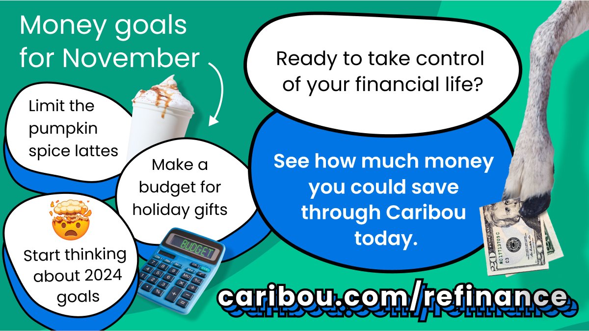Do these money goals sound familiar?🤔 Caribou’s mission to help drivers save on their car payments and take control of their finances. Ready to see how much YOU could save through Caribou? Head to our website today. #carpayments #moneymantras #moneygoals