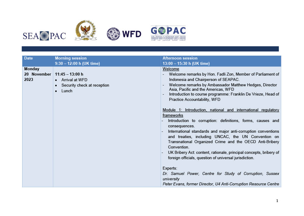 منظمة برلمانيون عرب ضد الفساد tweet media