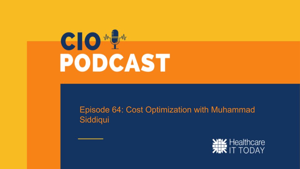 techguy's tweet photo. CIO Podcast - Episode 64: Cost Optimization with Muhammad Siddiqui #HITsm @muzammils @Reid_Health #CHIME23Fall #CHIME23
https://t.co/RovOsJ4PbI https://t.co/UXEeRzUPD9