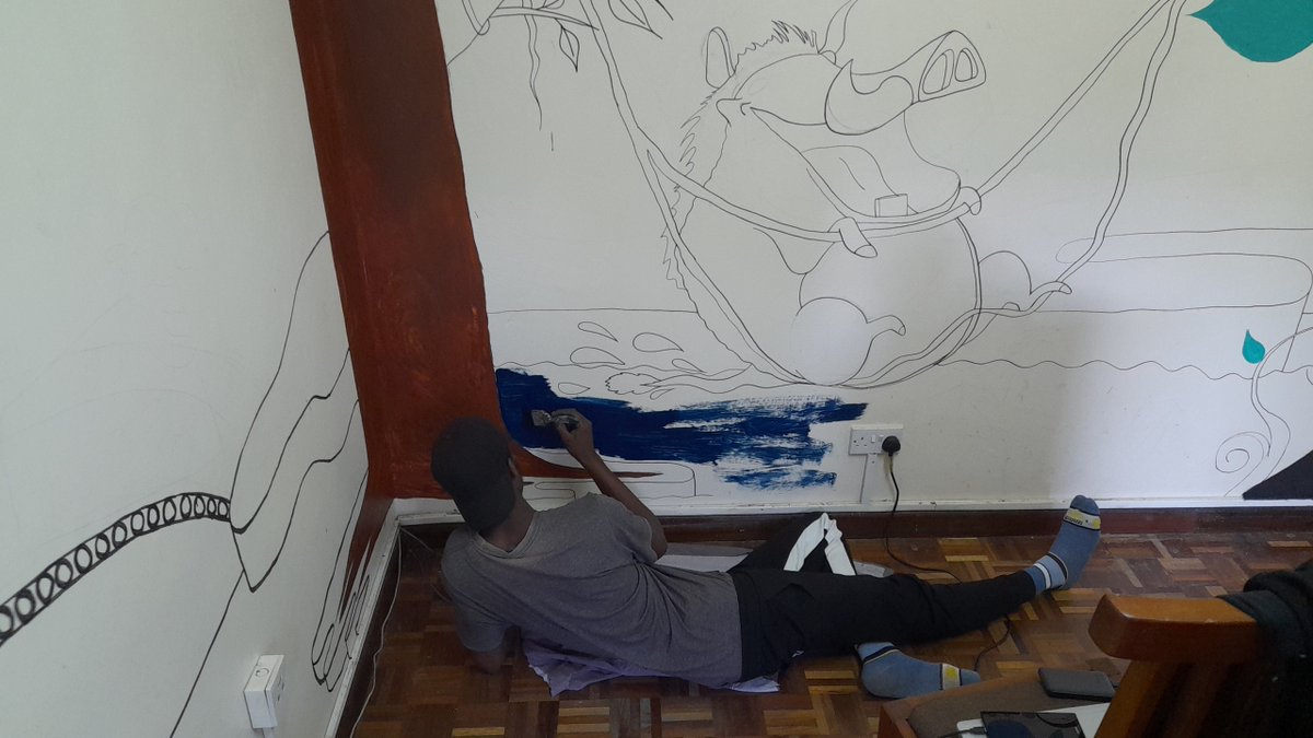 Feels good, really feels good.

#wallart #muralart #wallpainting #moodkenya #whh
