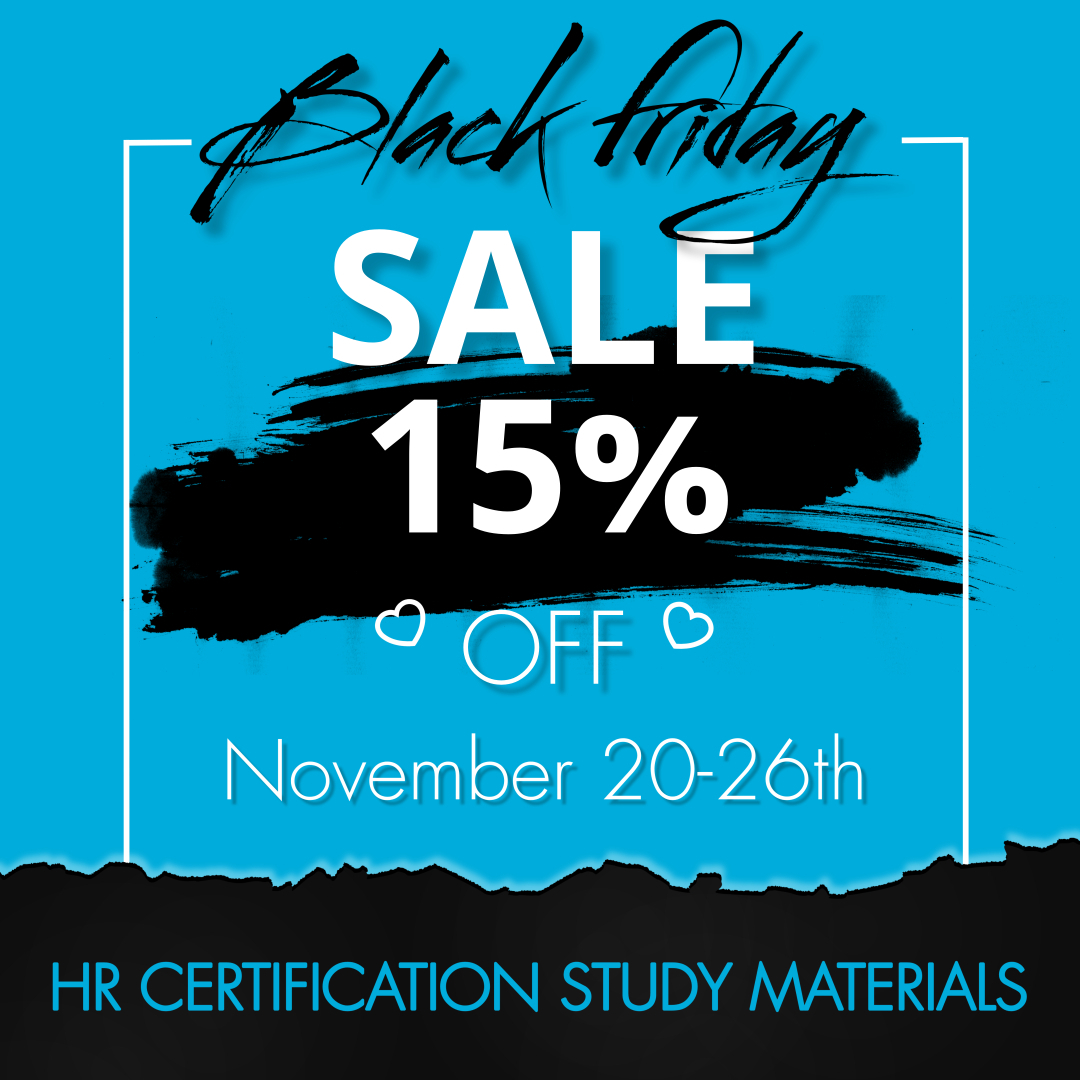 HRCP_Program's tweet image. Get 15% off your HR Certification Study Materials during our Black Friday Sale.
Sale runs November 20-26th.
Order at hubs.li/Q029llfZ0
Discount Code: BLKFRIDAY15
Expires: November 26, 2023