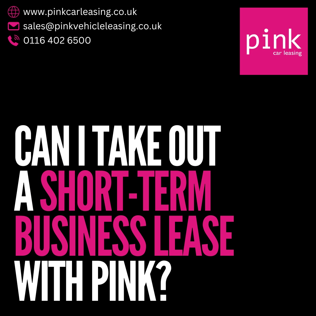 PinkCarLeasing's tweet photo. Do your employees require short-term vehicles?
Choose Pink as your Business Leasing Partner and your team will have access to vehicles from as little as 3 to 12 months, with the ability to return at any time!
🌐 https://t.co/6pn5Kzmehz
#ShortTermLeasing #FlexibleLeasing https://t.co/999pQYJjr1