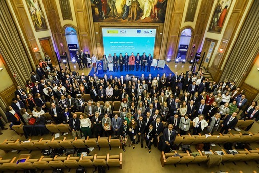 EmnSpain's tweet photo. Many thanks to all of you who made the Spanish Presidency Conference on the Future of Labour Migration possible. It was a pleasure to welcome you to Madrid and to hold such a productive event. https://t.co/M2vMc2asFq