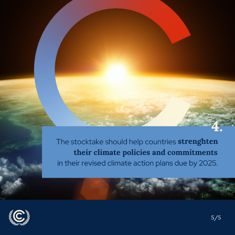 UNFCCC's tweet photo. In just a few weeks, the world's first-ever 'global stocktake' will conclude at the UN Climate Change Conference #COP28.

🧐 What's the global stocktake and why is it important?

Swipe to find out! 

Or read more here: https://t.co/eneqSgcXw1