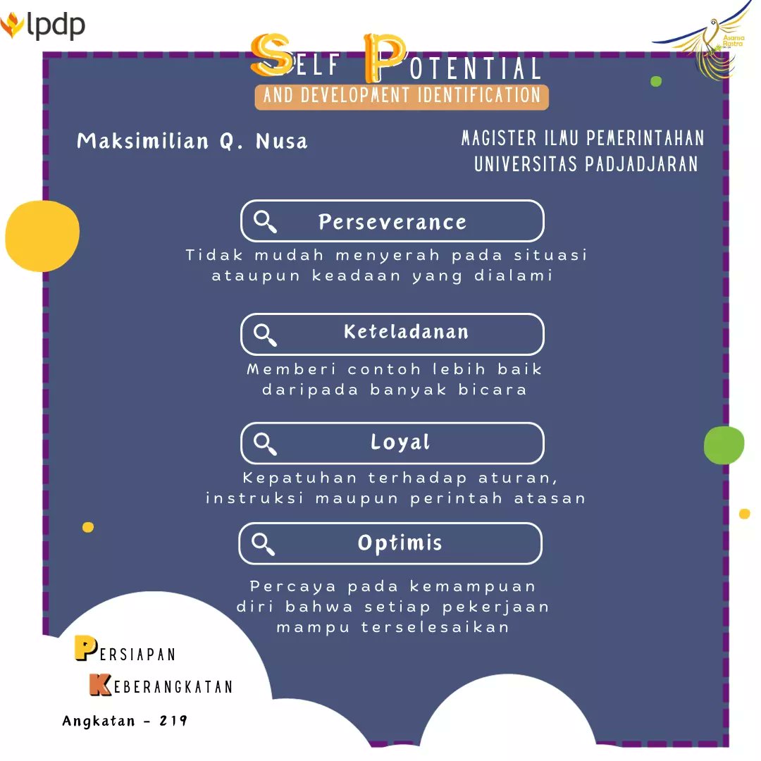 Maxi_Nusa's tweet photo. Life Grand Map 🙌
#DiriUntukNegeri #SDMUnggulIndonesiaMaju #AkuPastiMengabdi
#PK219 #AsansaRastra #LPDP #BeasiswaLPDP #IndonesiaEmas2045 #IndonesiaCerdas #lpdpri https://t.co/HXORJM0eqL
